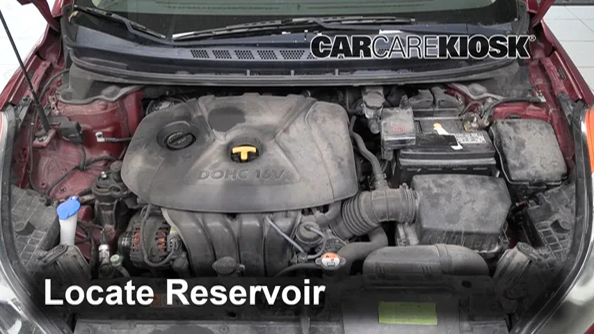 2013 Hyundai Elantra GLS 1.8L 4 Cyl. Sedan (4 Door) Líquido limpiaparabrisas